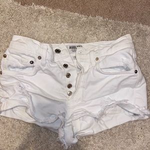 Agolde Parker Shorts in Detour